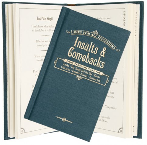 Insults And Comebacks For All Occasions Book