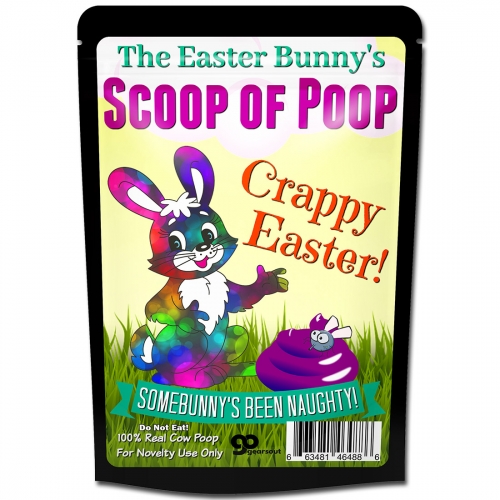 Easter Bunny Scoop of Poop Crappy Easter Gag Gift