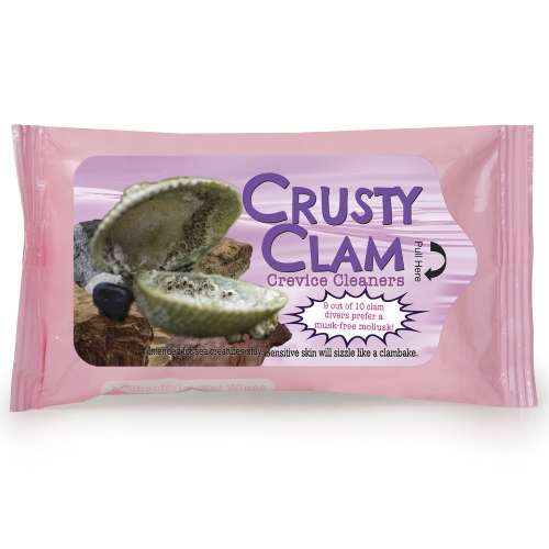 Crusty Clam Crevice Cleaners Wipes