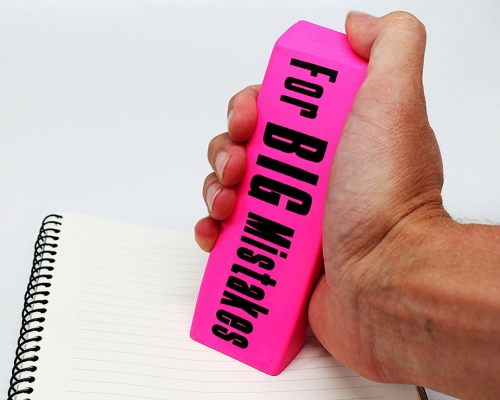 For BIG Mistakes Eraser