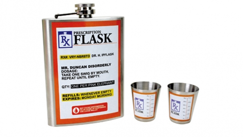 Prescription (Rx) Flask Set