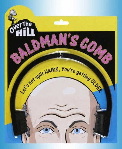Over The Hill Bald Comb