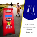 CAUTION! SLOW – KIDS AT PLAY SAFETY SIGNS