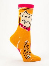 Love You, Weirdo Socks  Love You, Weirdo Socks