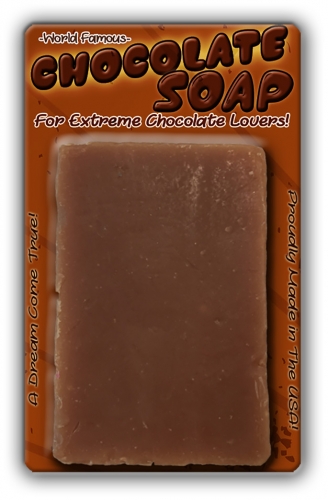 Chocolate Soap Bath Bar