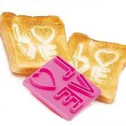 Love on Toast Stamp  Love on Toast Stamp