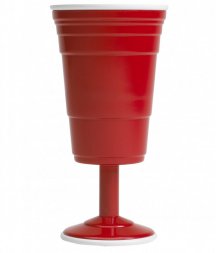 Reusable Red Cup Wine Glass  Reusable Red Cup Wine Glass