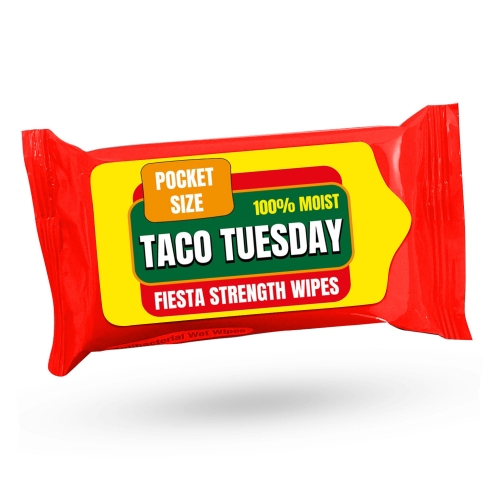 Taco Tuesday Fiesta Strength Wipes