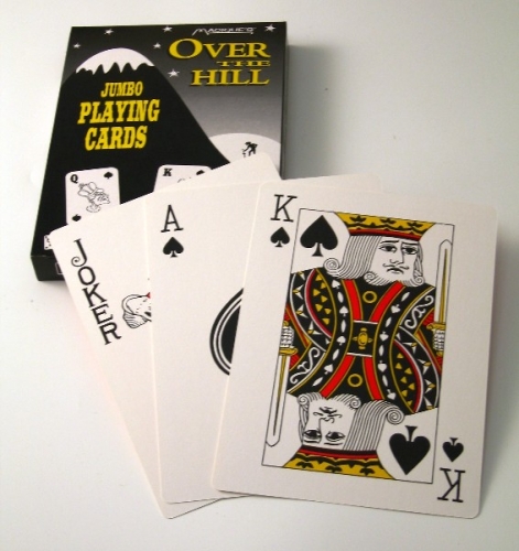 Over The Hill HUGE Playing Cards