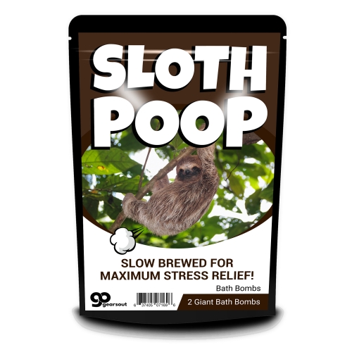 Sloth Poop Bath Bombs