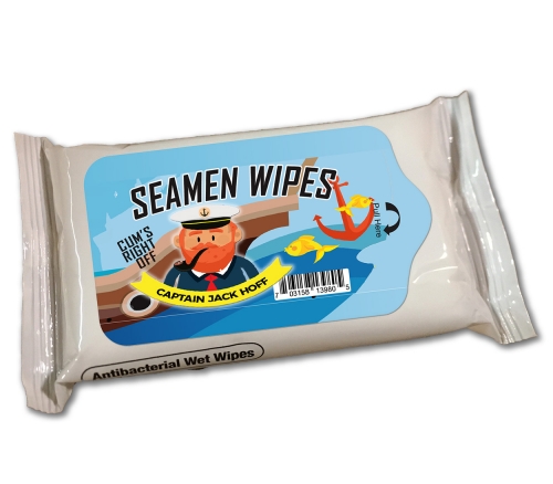 Captain Jack Hoff's Seamen Wipes