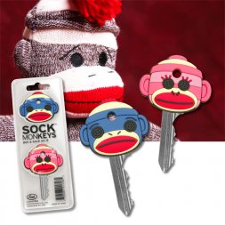 Sock Monkey Key Covers  Sock Monkey Key Covers