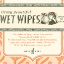 Pee My Pants Wet Wipes