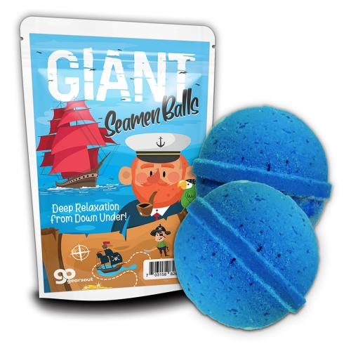 Giant Seamen Balls Bath Bombs