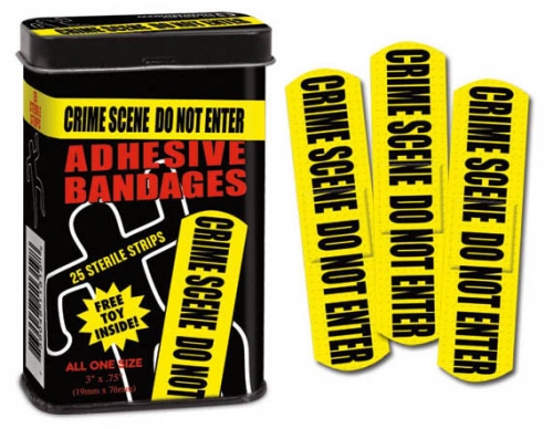 Crime Scene Band Aids