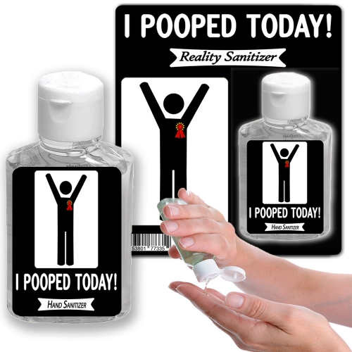 I Pooped Today Hand Sanitizer
