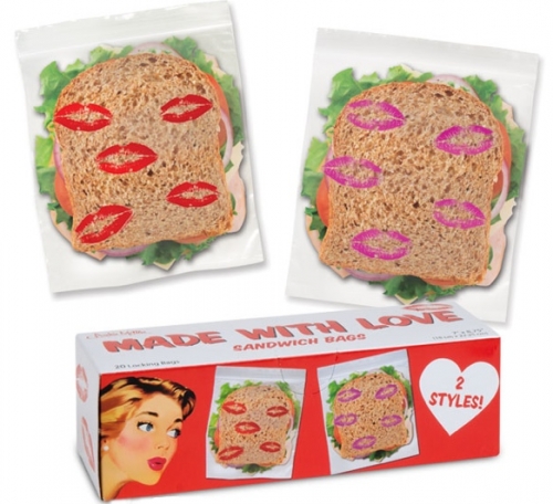 Kisses Sandwich Bags