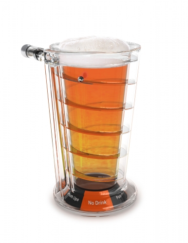 Pinball Beer Glass
