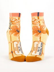 Kick This Day In Its Sunshiny Ass Ankle Socks  Kick This Day In Its Sunshiny Ass Ankle Socks
