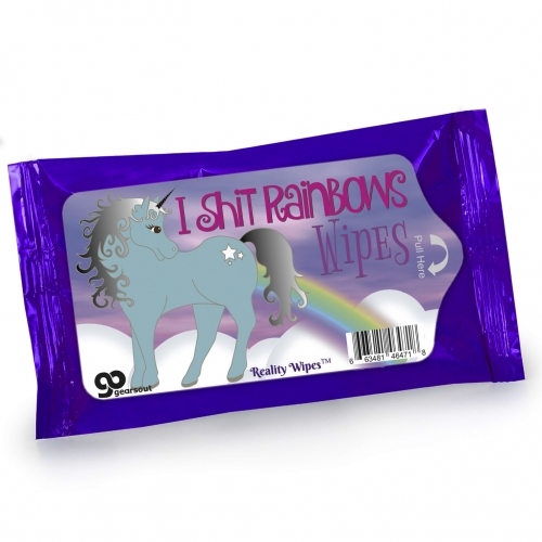 I Shit Rainbows Unicorn Wipes