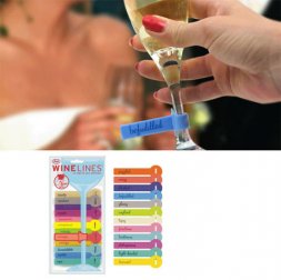 Wine Lines Drink Tags  Wine Lines Drink Tags