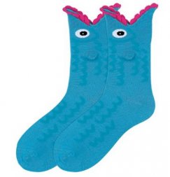 Wide Mouth Fish Socks