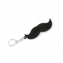 Talking Mustache Key Chain