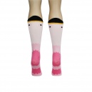 Wide Mouth Flamingo Socks