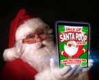 Sack of Santa Poop Cotton Candy