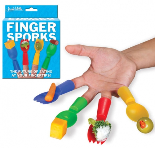 Finger Sporks: Set of 4