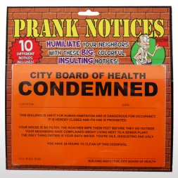 Prank Notices  Prank Notices