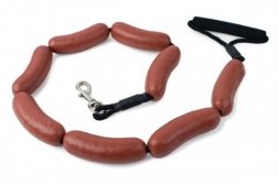 Hot Dog Sausage Link Leash  Hot Dog Sausage Link Leash