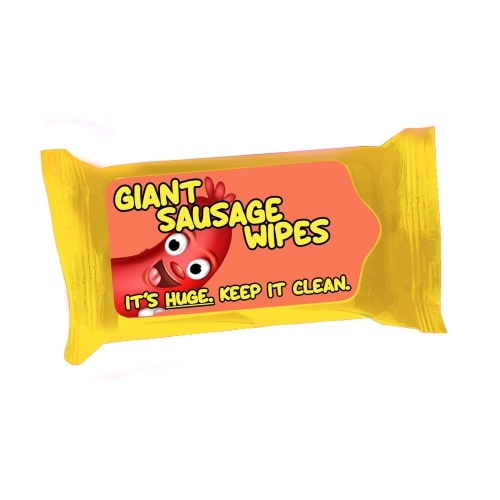 Giant Sausage Wipes