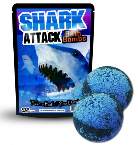 Shark Attack Bath Bombs