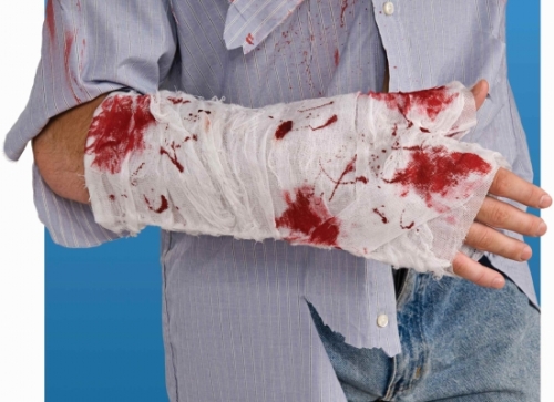 Bloody Arm Bandage