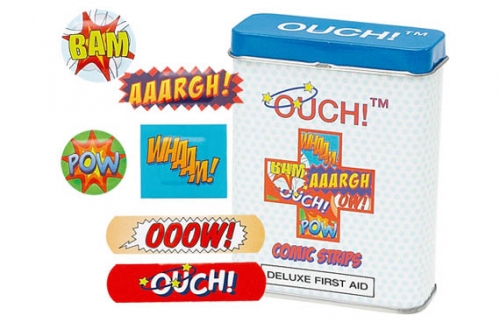 Ouch! Comic Strips Bandages