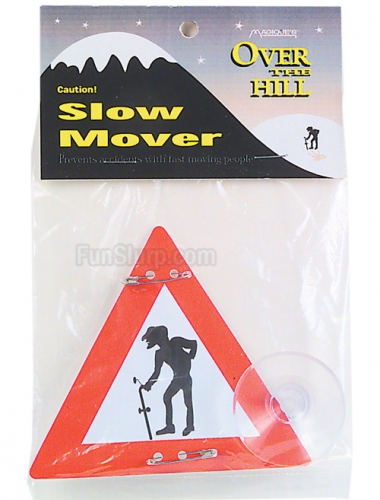 Slow Mover Caution Sign