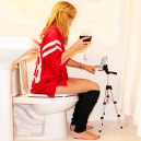 Potty Texter - Toilet Texting Stand