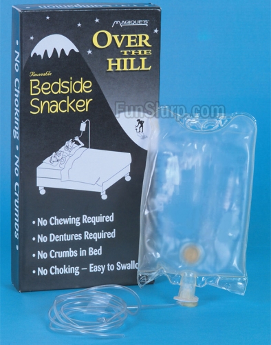 Over the Hill Bedside Snacker