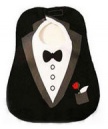 Tuxedo Baby Bib
