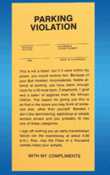 Fake Parking Tickets (Set of 25)  Fake Parking Tickets (Set of 25)