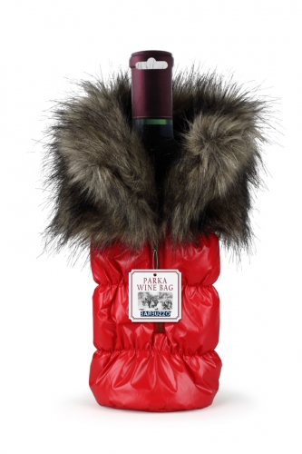 Wine Bottle Parka Tote