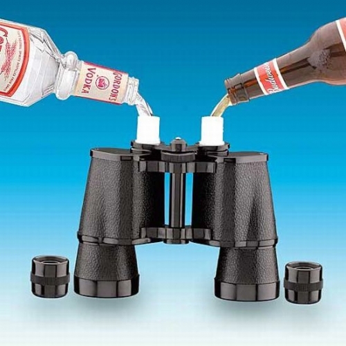 Binocular Flask - Barnoculars