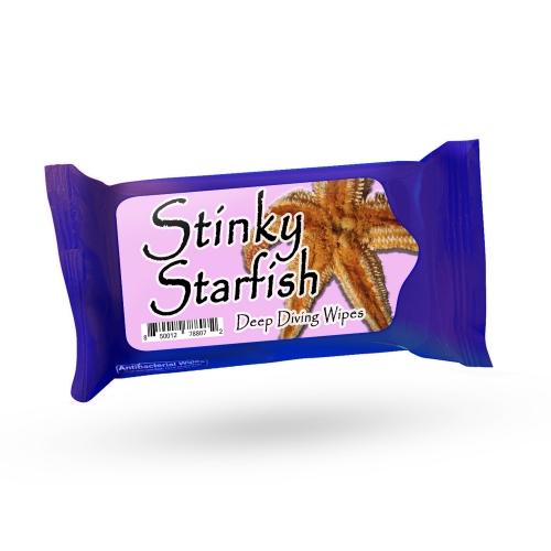 Stinky Starfish Deep Diving Wipes