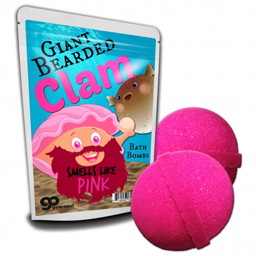 Giant Bearded Clam Bath Bombs