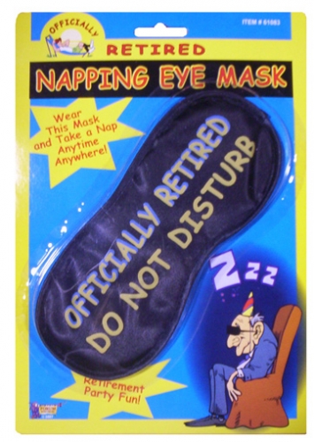 Retired Napping Mask