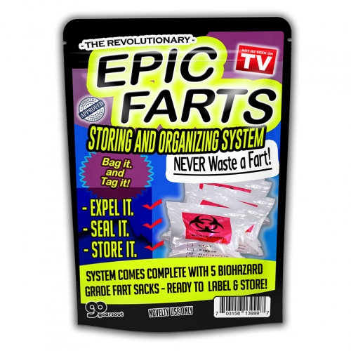 Epic Farts Storing and Organizing System