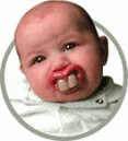 Two Front Teeth Pacifier