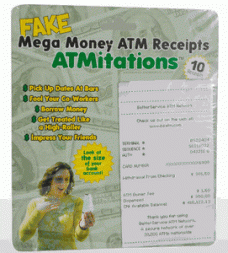 Fake Atm Receipts  Fake Atm Receipts
