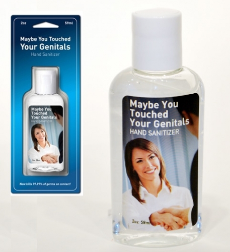 Touched Your Genitals Sanitizer